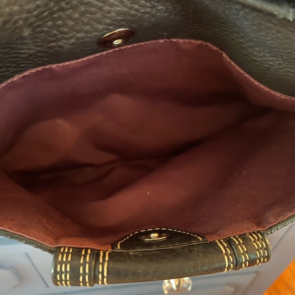 🌺Coach black pebbled leather shoulder bag - Picture 5 of 5